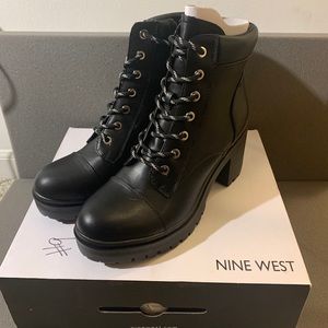 Nine West Women’s Ankle Boots | Leather | Black | Women’s 9